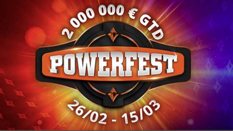 Partypoker powerfest  301of the 301 events are now completed and a massive $27,012,812 has been paid out to those players who have navigated their way to the money places of those events